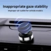 360 Rotatable Car Magnetic Phone Holder, Car Electric Suction Cup Vacuum Magnetic Phone Holder for IPhone Samsung Xiaomi