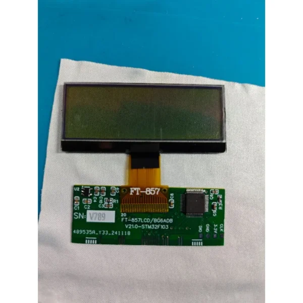 For Alternative for YAESU FT-857 FT-857D LCD Display Replacement Part 'Zebra Stripes' Issue