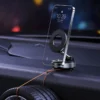 Magnetic Car Phone Holder Mount - 360° Rotation & Foldable Design, Super Strong Vacuum Suction for IPhone/Samsung/Huawei